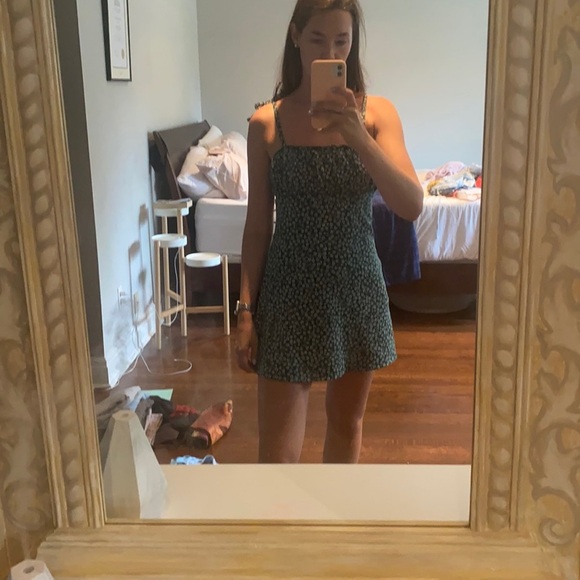 Green Floral Dress - Picture 2 of 6